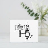 Bring mich zu deinem Leiter Postkarte (Stehend Vorderseite)