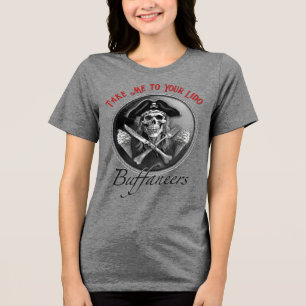 "Bring mich zu deinem Lido" Pirate Buffet Buffanee Tri-Blend Shirt