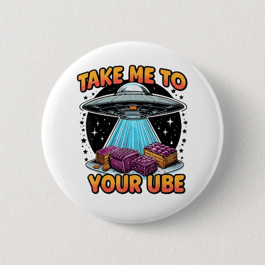 Bring mich zu deiner Ube Button (Vorderseite)