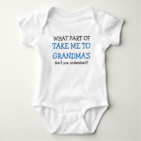 Bring mich zu Oma's bestverkauftem Baby-Bodysuit