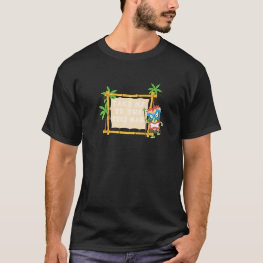Bring mich zu Tiki Bar Mad Tiki T-Shirt (Vorderseite)
