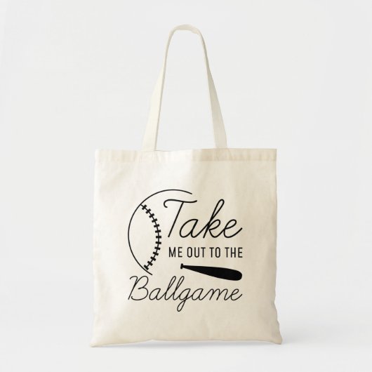 Bring mich zum Ballspiel Tragetasche (Vorne)