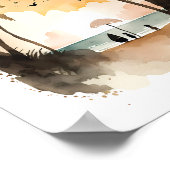 Bring mich zum Beach Poster (Ecke)