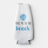 Bring mich zum Coozie am Strand Flaschenkühler (Vorderseite)