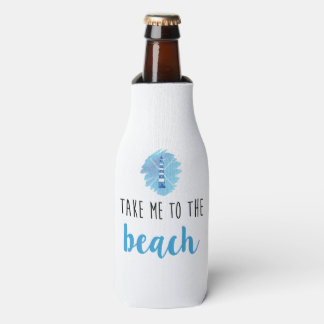 Bring mich zum Coozie am Strand Flaschenkühler