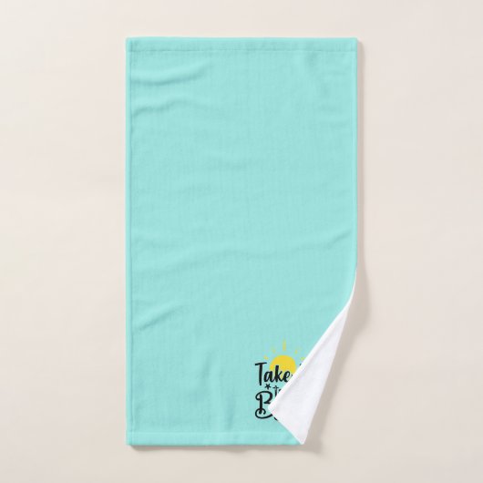 Bring mich zum gelben Sonnenschein am Strand Badhandtuch Set (Handtuch)