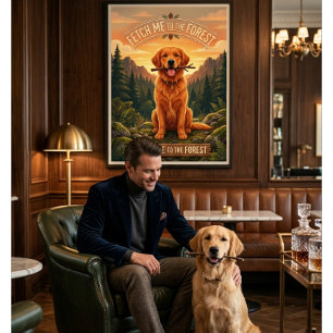 Bring mich zum Golden Retriever Hundeliebhaber im  Poster