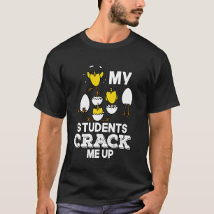 Bring mich zum Lachen! Lustiger Ostertag-Lehrer mi T-Shirt