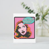 Bring mich zum Lachen Postkarte (Stehend Vorderseite)