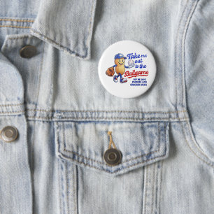 Bring mich zum lustigen Baseballspiel Button