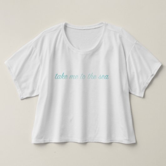 Bring mich zum Meer T-Shirt (Design vorne)