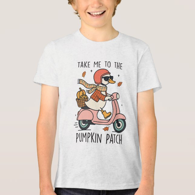 Bring mich zum Pumpkin Patch Herbst T - Shirt (Vorderseite)