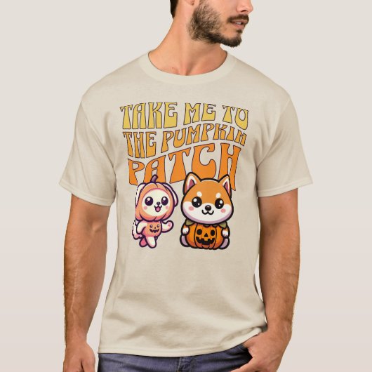 Bring mich zum Pumpkin Patch Shirt für Hundeliebha (Vorderseite)