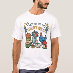Bring mich zum Second-Hand-Laden Retro Vintage Sch T-Shirt