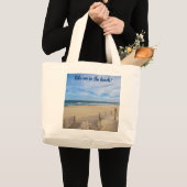 Bring mich zum Strand! Jumbo-Canvas-Bag Jumbo Stoffbeutel (Vorderseite (Produkt))