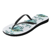 Bring mich zum Strand, Sea Turtle Badesandalen (Schrägansicht)