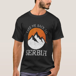 Bring mich zurück nach Serbien Vintage Serbien Url T-Shirt