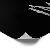 Bring mir Kaffee und sage mir, dass ich hübsch bin Poster (Ecke)