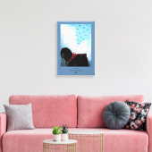 Bring mir seinen Kopf Leinwanddruck (Insitu (Wohnzimmer))