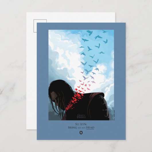 Bring mir seinen Kopf Postkarte (Vorne/Hinten)