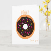 Bring mir Süßigkeiten Karte (Gelbe Blume)