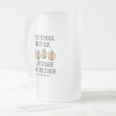 Bring mir Tasse Mattierte Glass-Tasse (Vorderseite Links)