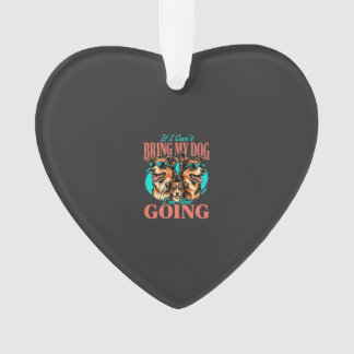 Bring My Dog Retro Hundeliebhaber Ornament