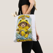 Bring on the Chaos Cute Dino Tote Bag Tasche (Von Nahem)