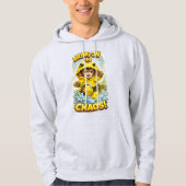 Bring on the Chaos Hoodie Cute Rain Dino (Vorderseite)