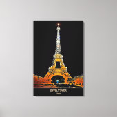 Bring Paris Zuhause: Eiffelturm Canvas Print Leinwanddruck (Vorderseite)