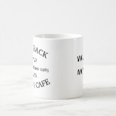 BRING SHARKY'S CAFE-TASSE ZURÜCK KAFFEETASSE (Mittel)