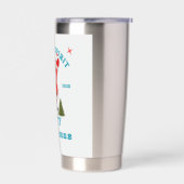 Bring the holiday cheer to life with Santa design  Thermobecher (Links)