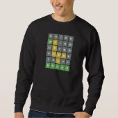 Bring Us Two Beers Word Game Sweatshirt (Vorderseite)