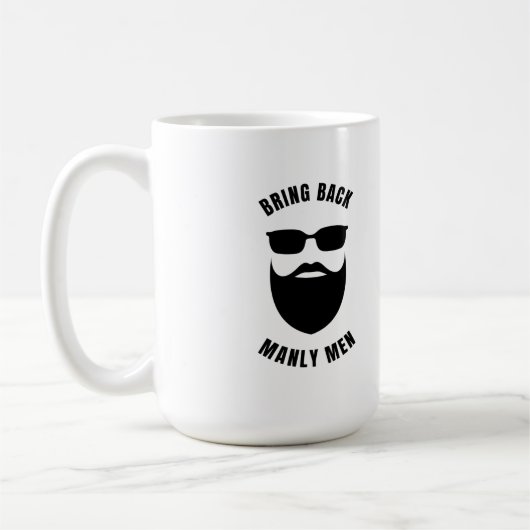 Bring zurück männliche Männer Kaffeetasse (Links)