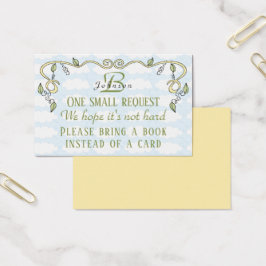 BringABook "Castle/Yellow" Beilage Karte/personali