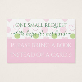 BringABook "Zucker & Gewürze" Einsteckkarte/person