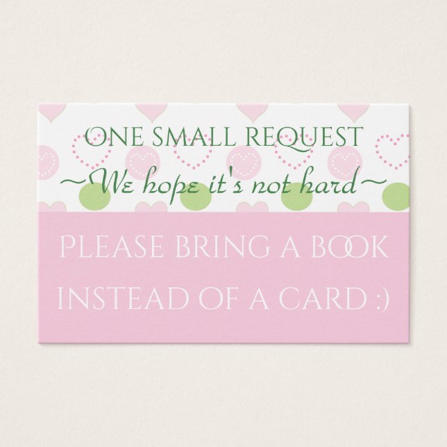 BringABook "Zucker & Gewürze" Einsteckkarte/person (Vorderseite)