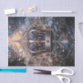 Bringen Sie Bling, Gold und Ruby Crown an Seidenpapier (Handwerk)