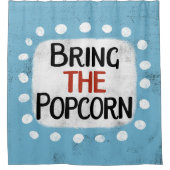 Bringen Sie den Popcorn-Duschvorhang mit Duschvorhang (Vorderseite)