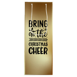 Bringen Sie den Weihnachts-Chef-Weinbeutel an Geschenktüte Für Weinflaschen