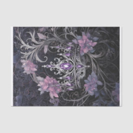 Bringen Sie die Bling an, Lilac Be-Jeweled Crown Seidenpapier