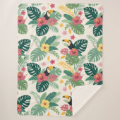 Bringen Sie die Dschungel-Zuhause Sherpadecke (Vorderseite)