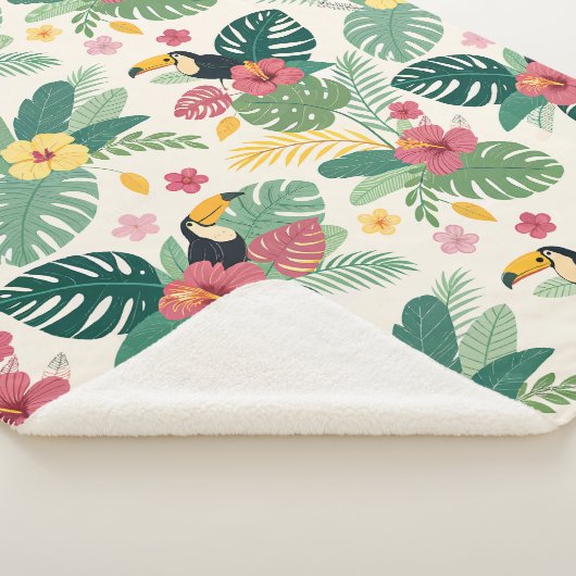 Bringen Sie die Dschungel-Zuhause Sherpadecke (3/4)