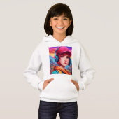 "Bringen Sie die Magie des Cartoon zum Leben: T-SH Hoodie (Vorne ganz)