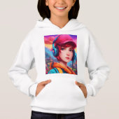 "Bringen Sie die Magie des Cartoon zum Leben: T-SH Hoodie (Vorderseite)