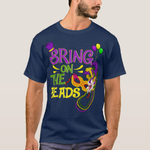 Bringen Sie die Perlen an T-Shirt
