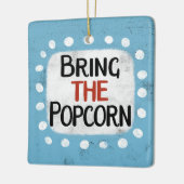 Bringen Sie die Popcorn-Ornament Keramikornament (Links)