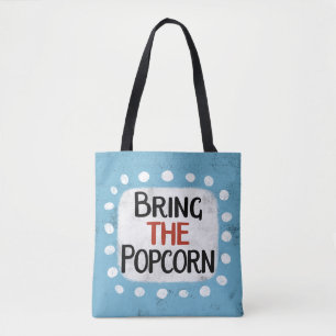 Bringen Sie die Popcorn Tote Tasche