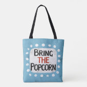 Bringen Sie die Popcorn Tote Tasche (Rückseite)