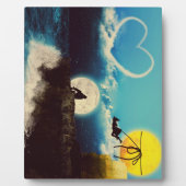 Bringen Sie die Sonne an Fotoplatte (Vorderseite)